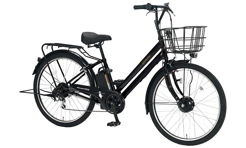 引っ張るアシスト感。丸石サイクルの電動アシスト。自転車通勤に最適 