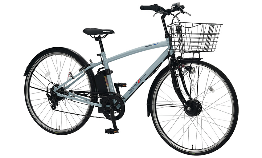 引っ張るアシスト感。丸石サイクルの電動アシスト。自転車通勤に最適 