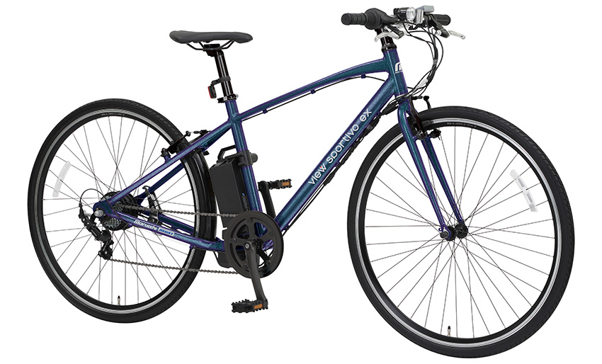 引っ張るアシスト感。丸石サイクルの電動アシスト。自転車通勤に最適 
