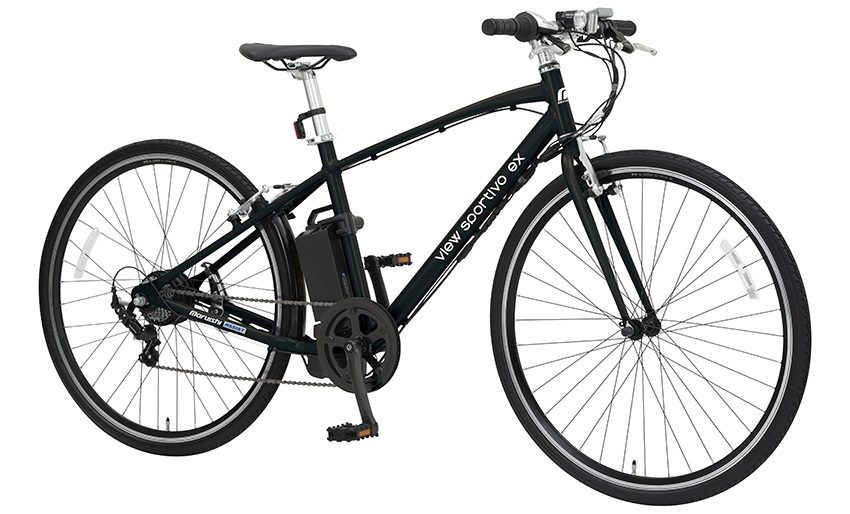 引っ張るアシスト感。丸石サイクルの電動アシスト。自転車通勤に最適 
