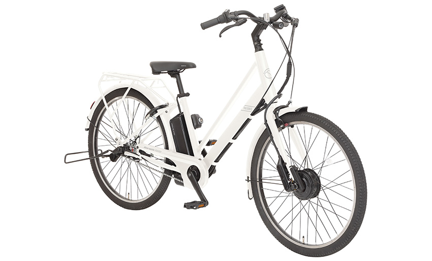 丸石 電動アシスト自転車 シルバー 使用1年半 自転車 - 自転車本体