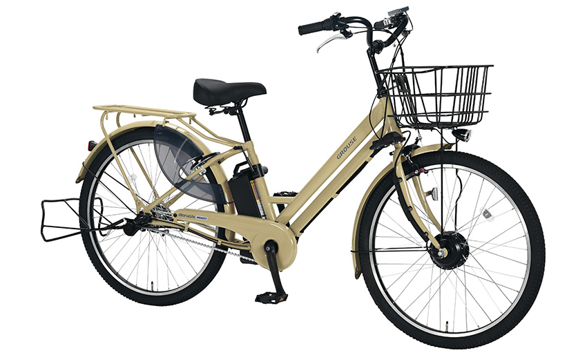 引っ張るアシスト感。丸石サイクルの電動アシスト。自転車通勤に最適 