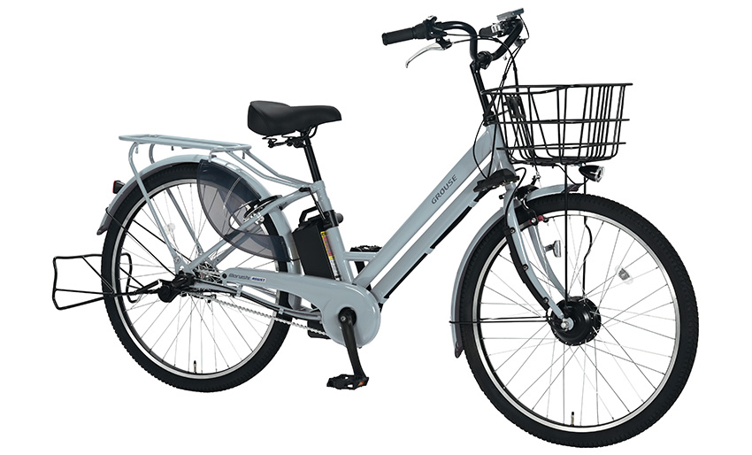 引っ張るアシスト感。丸石サイクルの電動アシスト。自転車通勤に最適 