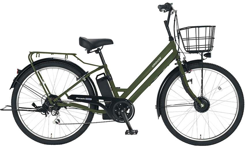 引っ張るアシスト感。丸石サイクルの電動アシスト。自転車通勤に最適 